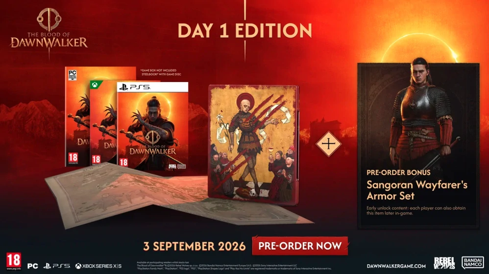 The Blood of Dawnwalker Launch Edition PS5