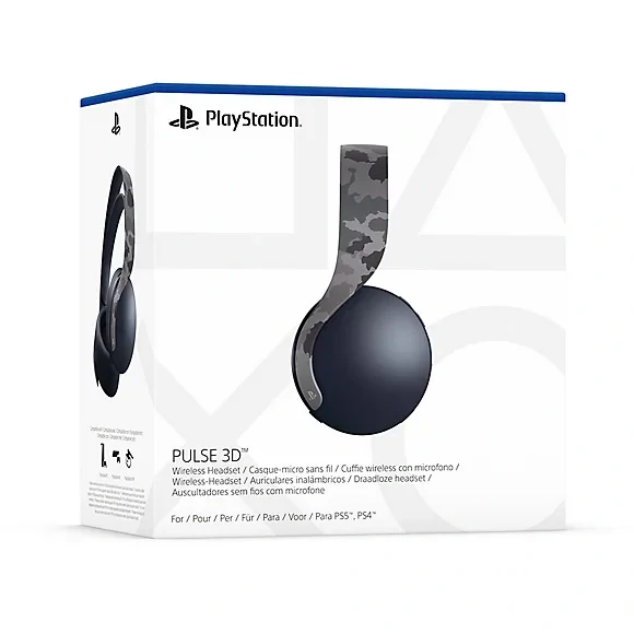 PlayStation Pulse 3D Wireless Headset camo PS