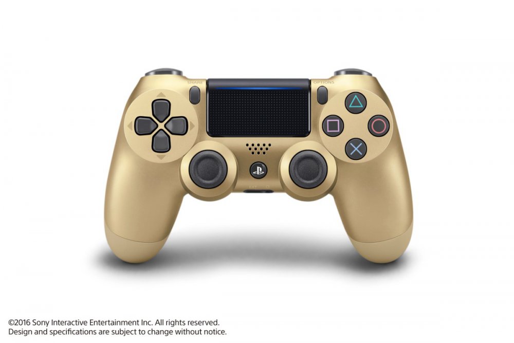 Dual Shock 4 Gold PS4