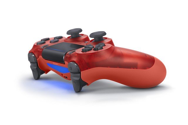 Dual Shock 4 Translucent Red V2 PS4