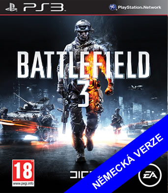 Battlefield 3 Německá verze PS3