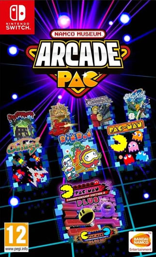 Namco Museum Arcade Pac Switch