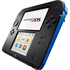Nintendo 2DS Black and Blue Zánovní