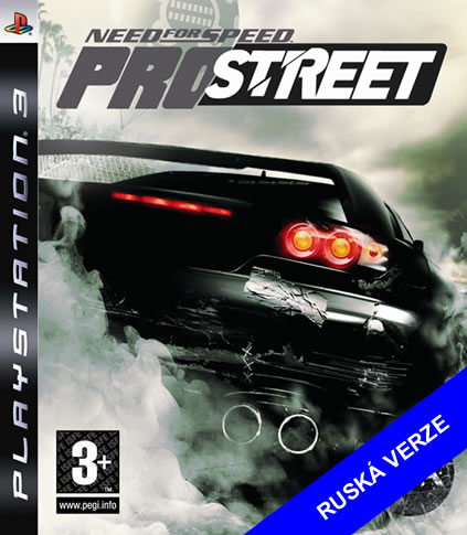 Need for Speed Prostreet Ruská Verze PS3