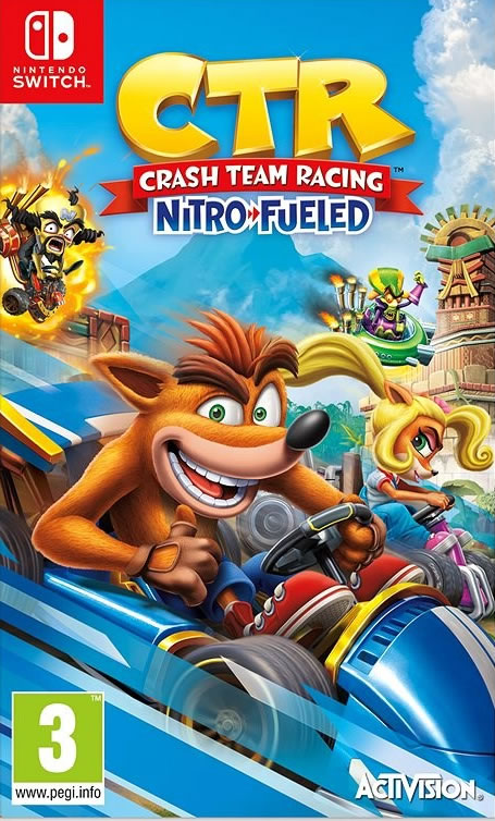 Crash Team Racing Switch DEUTCH Obal
