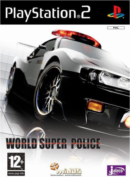 World Super Police PS2 německý obal