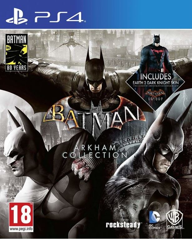 Batman Arkham Collection Tripple Pack PS4