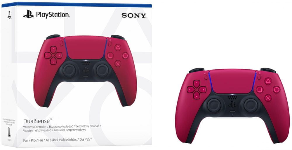 Sony Dualsense Controller Cosmic Red PS5
