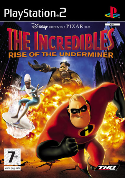 The Incredibles Rise of the underminer PS2