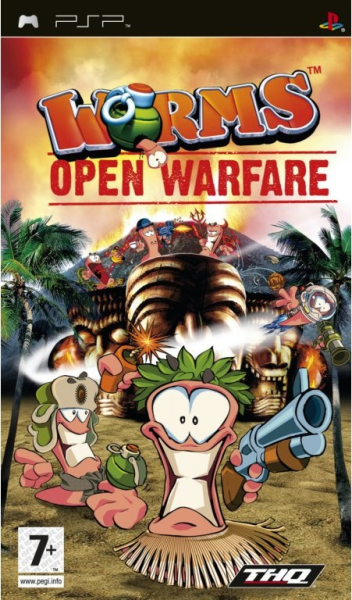 WORMS OPEN WARFARE PSP