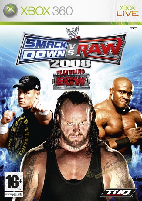 WWE SmackDown vs Raw 2008 Xbox 360