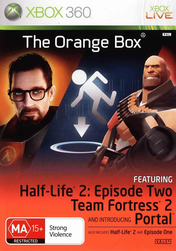 Half-Life 2 The Orange Box Xbox 360