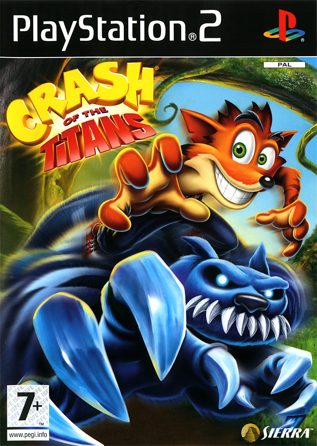 CRASH OF THE TITANS PS2