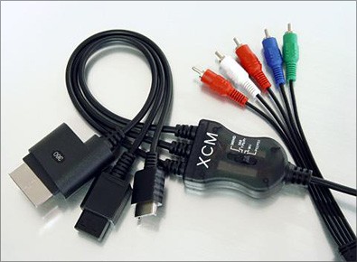 Komponentní Kabel Transparent XCM Xbox 360