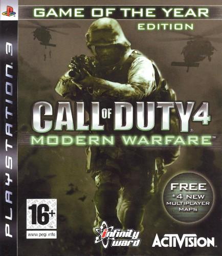Call Of Duty 4 Game Of The Year PS3