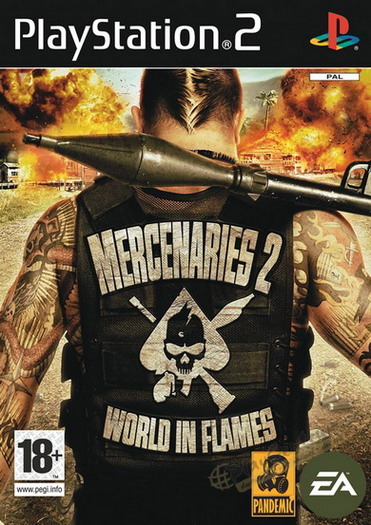 Mercenaries 2 World in Flames PS2