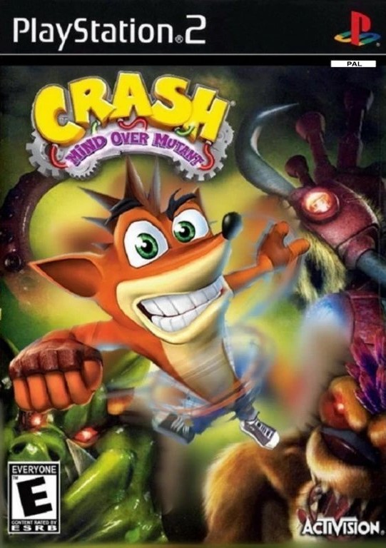 CRASH BANDICOOT MIND OVER MUTANT PS2