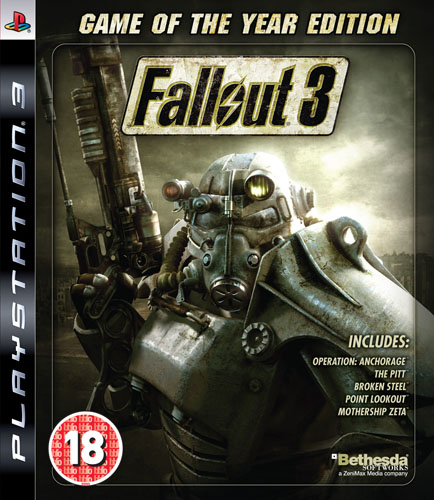 Fallout 3 Game Of The Year PS3