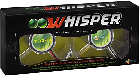 WHISPER FAN GREEN XBOX 360
