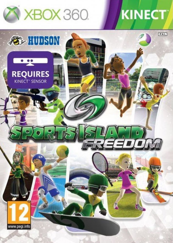 SPORTS ISLAND FREEDOM KINECT XBOX 360