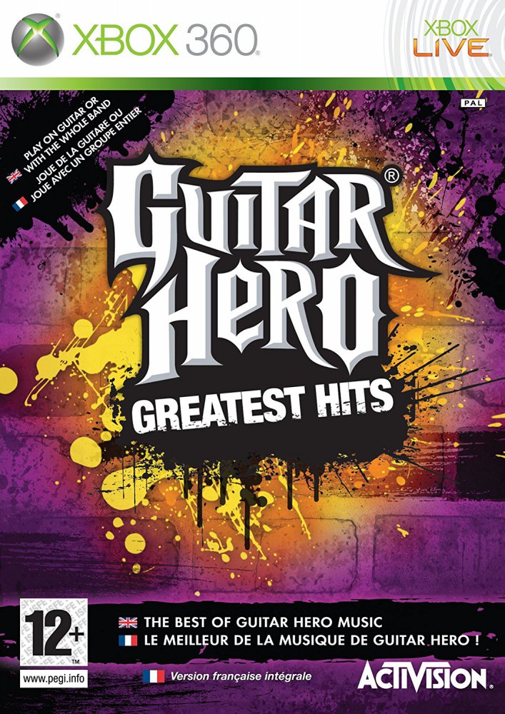 GUITAR HERO GREATEST HITS XBOX 360