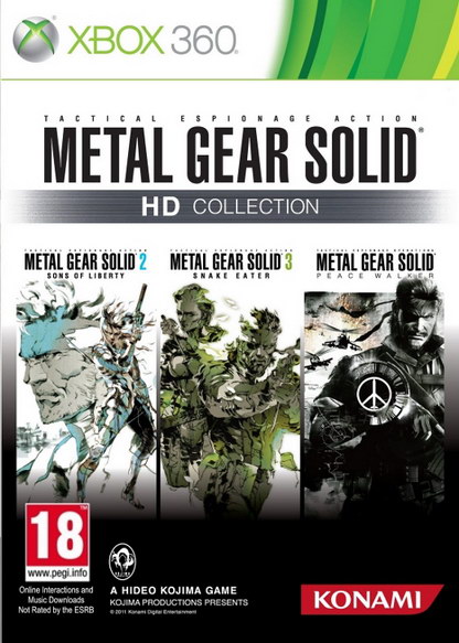 Metal Gear Solid HD Collection Xbox 360