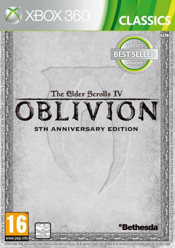 Elder Scrolls Oblivion 5th Anniversary X360