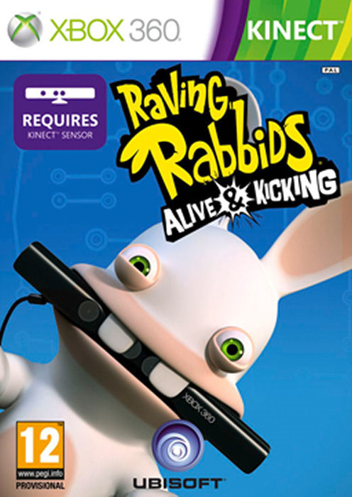 Rabbids Alive And Kicking Kinect Xbox 360