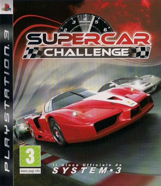 SuperCar Challenge PS3