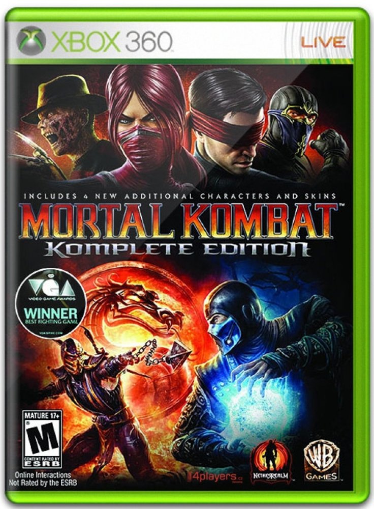 Mortal Kombat Komplete Edition Xbox 360