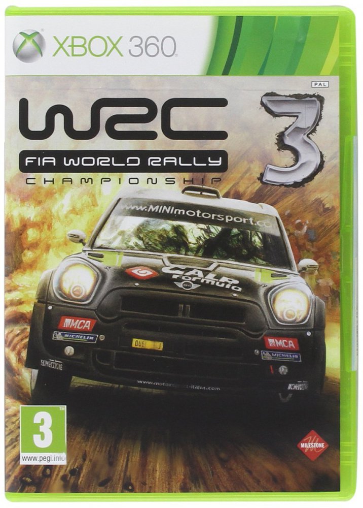 WRC FIA World Rally Championship 3 Xbox 360