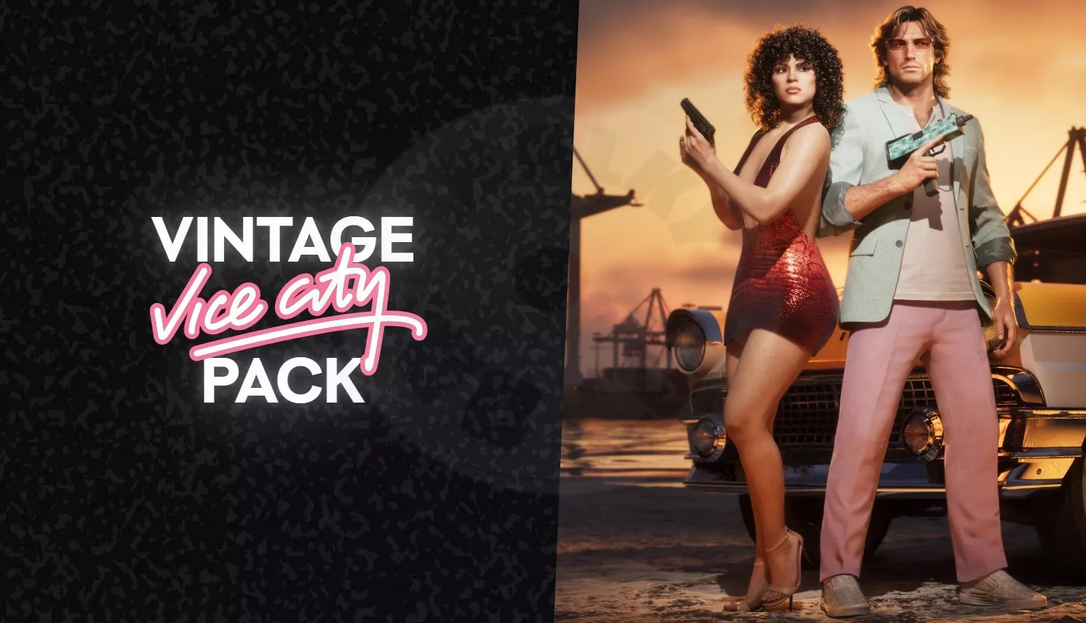Grand Theft Auto VI PS5 - balení Vintage Vice City